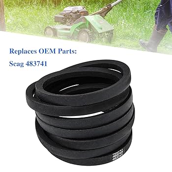 Amazon.com : AILEETE 483741 Deck Drive Belt 5/8